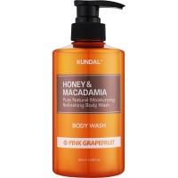 Гель для душу Kundal Honey & Macadamia Body Wash Pink Grapefruit 500 мл (8809568740289)