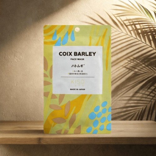 Маска для обличчя Kiso Care Coix Barley Face Mask (4580050291055)