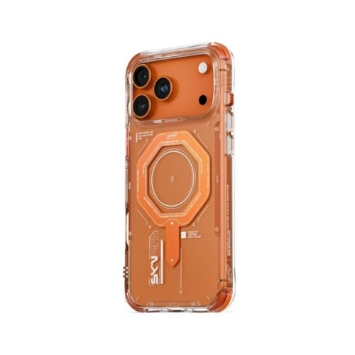 Чохол до мобільного телефона Skinarma Magma Magnetic Charging iPhone 17 Pro Max Orange (8886461248531)