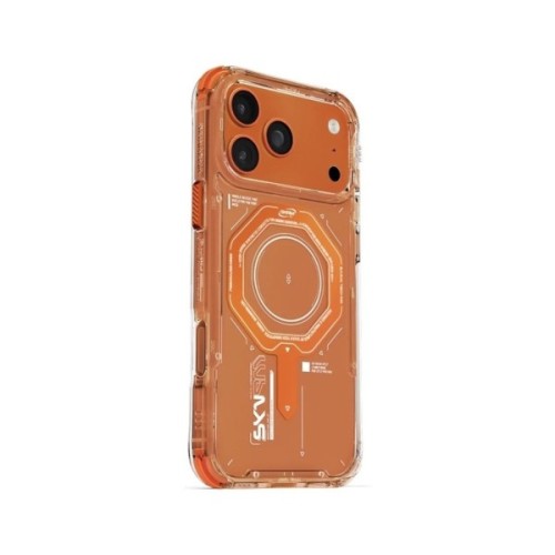 Чохол до мобільного телефона Skinarma Magma Magnetic Charging iPhone 17 Pro Max Orange (8886461248531)