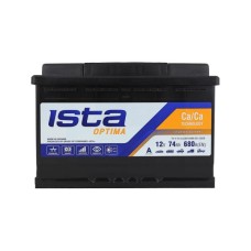 Акумулятор автомобільний ISTA Optima 74Ah 680A R+ (L3)