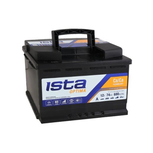 Акумулятор автомобільний ISTA Optima 74Ah 680A R+ (L3)