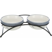 Посуд для котів Trixie Eat on Feet підставка з мисками 300 мл/12 см (4047974247907)