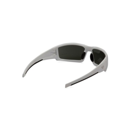 Сонцезахисні окуляри Venture Gear Pagosa White Anti-Fog Сіро-зелені в білій оправі (VG-PAGW-GR1)
