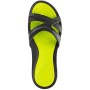 Шльопанці Aqua Speed Panama 513-38 чорний, зелений 42 (5908217666000)