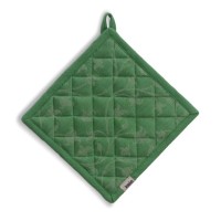 Кухонна прихватка Kela Cora 20x20 см зелений візерунок (12819)