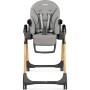 Стілець для годування Peg-Perego Prima Pappa Follow Me Amblance Ice преміум Сірий (IH01000002BL73)