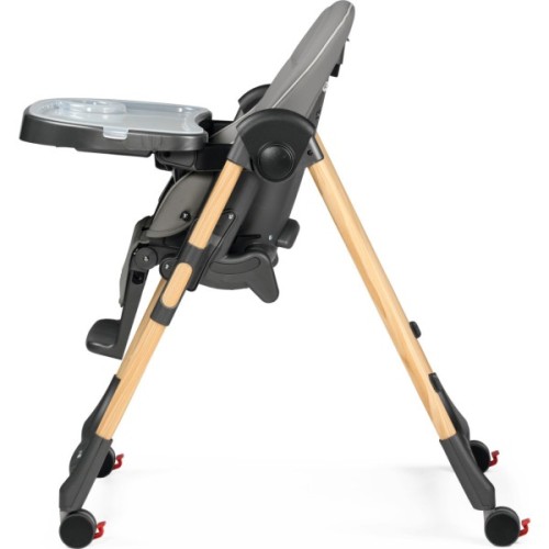 Стілець для годування Peg-Perego Prima Pappa Follow Me Amblance Ice преміум Сірий (IH01000002BL73)