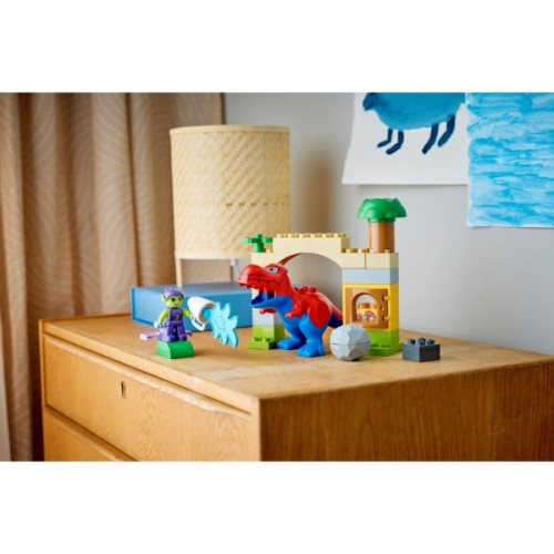 Конструктор LEGO DUPLO Marvel Динозавр Spidey-Rex проти Зеленого Гобліна (10463)