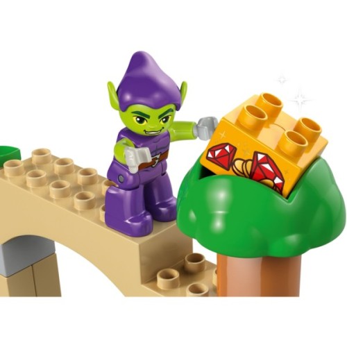 Конструктор LEGO DUPLO Marvel Динозавр Spidey-Rex проти Зеленого Гобліна (10463)