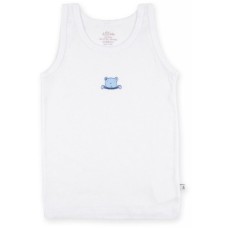 Маєчка дитяча Aziz с мишкой кремовая в комплекте с трусиками (079007-80/B-cream)