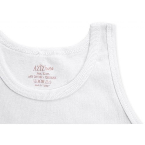 Маєчка дитяча Aziz с мишкой кремовая в комплекте с трусиками (079007-80/B-cream)