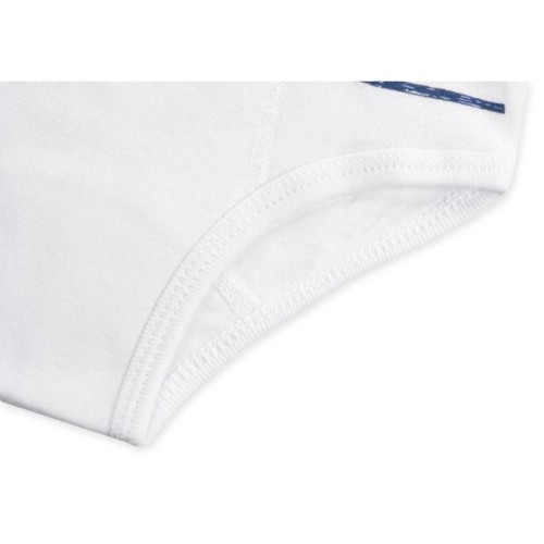 Маєчка дитяча Aziz с мишкой кремовая в комплекте с трусиками (079007-80/B-cream)