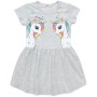 Плаття дитяче POP FASHION з єдинорогом (6834-98G-gray)