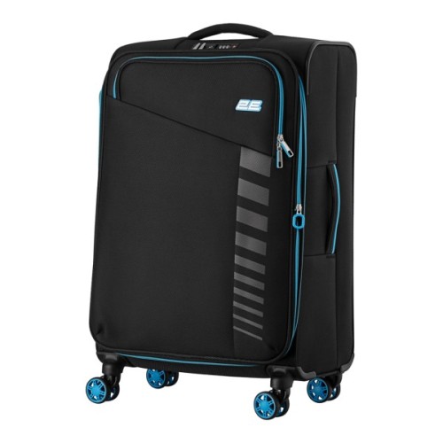 Валіза 2E Trek 64/78 л чорна (2E-SPE-TREK-M-BK)