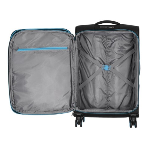 Валіза 2E Trek 64/78 л чорна (2E-SPE-TREK-M-BK)