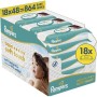Дитячі вологі серветки Pampers Aqua Soft Touch 48 шт х 18 пачок (864 шт) (8006530139977)