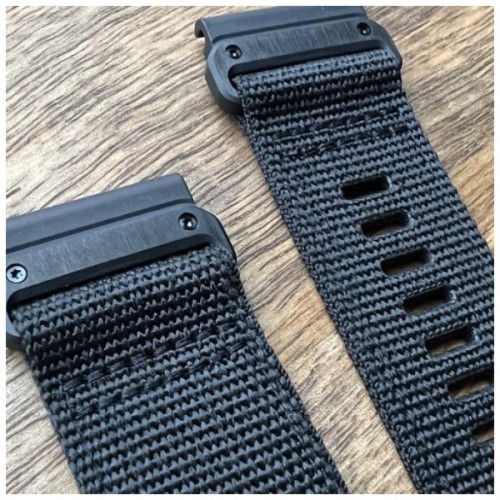 Ремінець до смарт-годинника Garmin Tactix Delta, 26mm QuickFit,Tactical Black Nylon (010-13010-00)