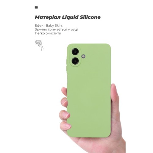 Чохол до мобільного телефона Armorstandart ICON Samsung A07s 4G / A07 4G Camera Cover Green (ARM94285)