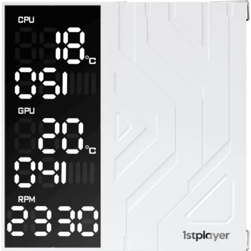 Кулер до процесора 1stPlayer FB12DS-6-WH