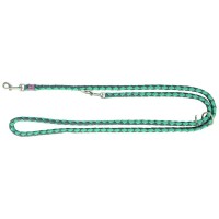 Повідець для собак Trixie Cavo регульований S–M 2 м діаметр 12 мм аква-графіт (4053032677913)