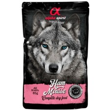 Вологий корм для собак Alpha Spirit старше 1 року з шинкою 85 г (8436586311650)