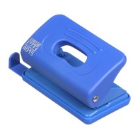 Діркопробивач Buromax пластиковий, до 10 аркушів, 120 х 58 х 59 мм, синій (BM.4015-02)