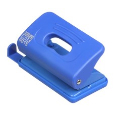 Діркопробивач Buromax пластиковий, до 10 аркушів, 120 х 58 х 59 мм, синій (BM.4015-02)