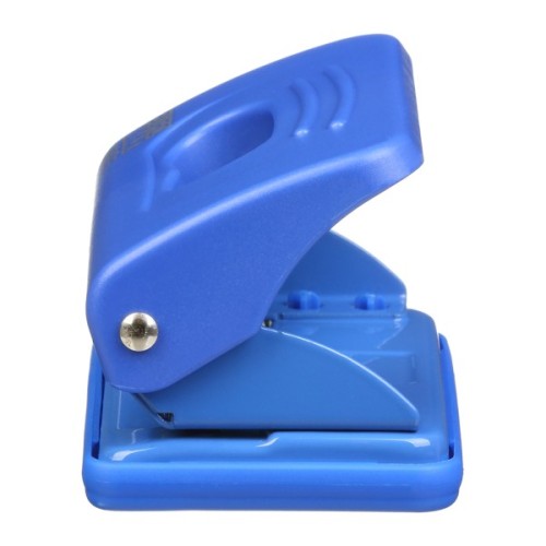 Діркопробивач Buromax пластиковий, до 10 аркушів, 120 х 58 х 59 мм, синій (BM.4015-02)