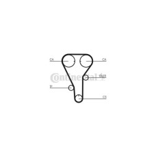 Ремінь ГРМ CONTITECH CT787