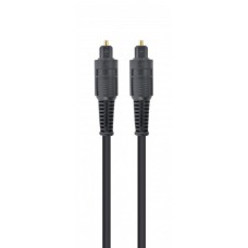 Кабель мультимедійний Optical Toslink 1.0m black Cablexpert (CC-OPT-1M)