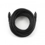 Кабель мультимедійний Optical Toslink 1.0m black Cablexpert (CC-OPT-1M)