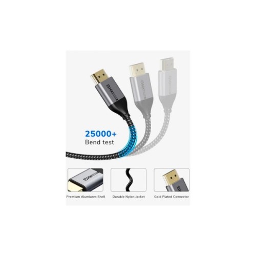 Кабель мультимедійний HDMI M to HDMI M 1.0m V2.1 Cabletime (CA914661)