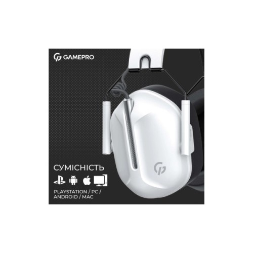 Навушники GamePro Genesis Hunter White (HS1350W)