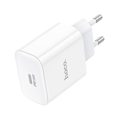 Зарядний пристрій HOCO C76A Pro Majestic USB-C PD30W White (6942007616300)