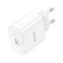 Зарядний пристрій HOCO C76A Pro Majestic USB-C PD30W White (6942007616300)