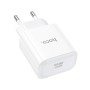 Зарядний пристрій HOCO C76A Pro Majestic USB-C PD30W White (6942007616300)