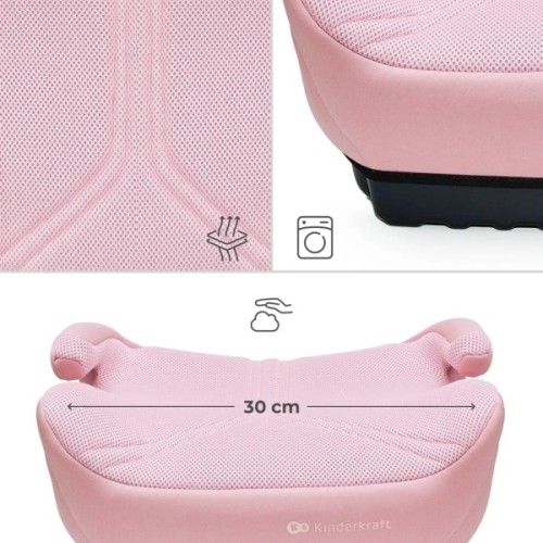Автокрісло Kinderkraft i-Boost 2 Pro бустер Pink (KCIBOO02PNKPR00) (5902533929191)