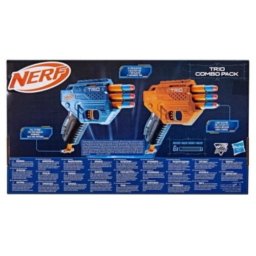 Іграшкова зброя Hasbro Набір з 2-х бластерів Еліт Тріо (F6786)