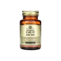 Вітамінно-мінеральний комплекс Solgar Коензим Q-10, 200 мг, Megasorb CoQ-10, 60 гелевих капсул (SOL-00968)