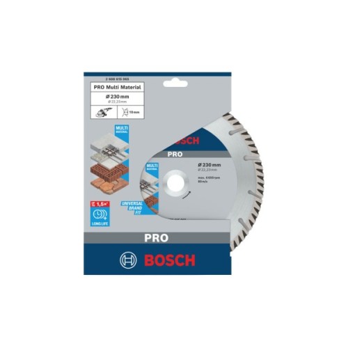 Диск пильний Bosch Standart for Universal 230-22.23, по бетону (2.608.615.065)