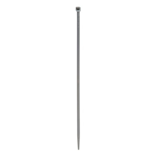 Стяжка Alloid 4.8х250мм, пластик, 100шт./уп., сірий (PC-48250G)