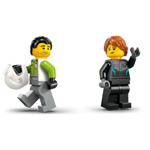 Конструктор LEGO City Реактивний літак проти автомобіля (60489)