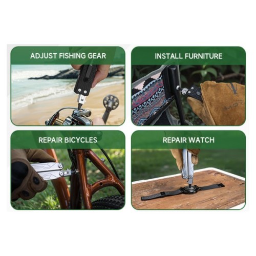 Набір біт для мультитула NexTool Flagship Captain та Pocket tool (NE20296)