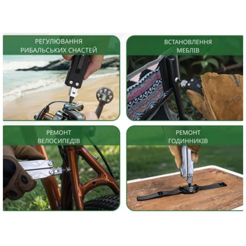 Набір біт для мультитула NexTool Flagship Captain та Pocket tool (NE20296)