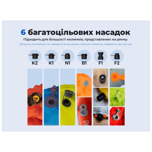 Насос для надувних меблів Flextail Zero Pump, чорний (ZP650cht-BK-i)