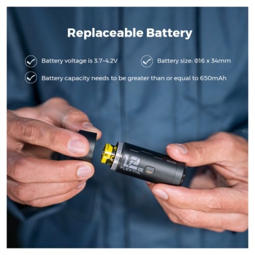 Насос для надувних меблів Flextail Zero Pump, чорний (ZP650cht-BK-i)