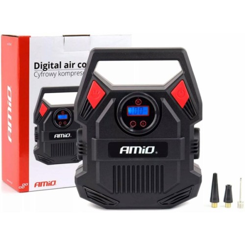 Автомобільний компресор AMiO 12V ACOMP-17 (02642)