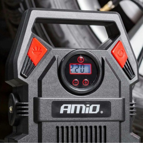 Автомобільний компресор AMiO 12V ACOMP-17 (02642)