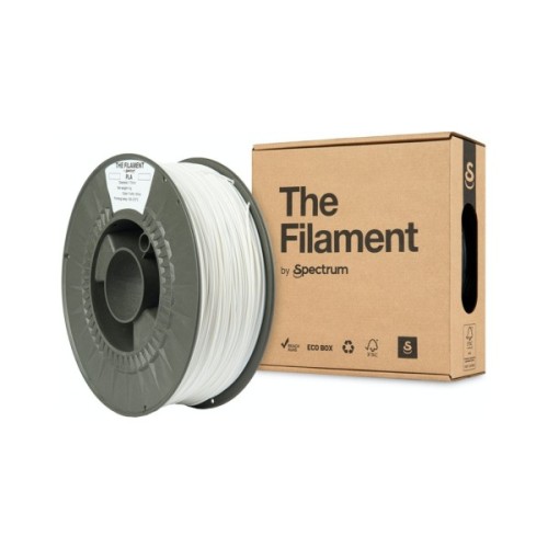 Пластик для 3D-принтера The Filament PLA 1.75mm 1kg TRAFFIC WHITE (TF-24001)